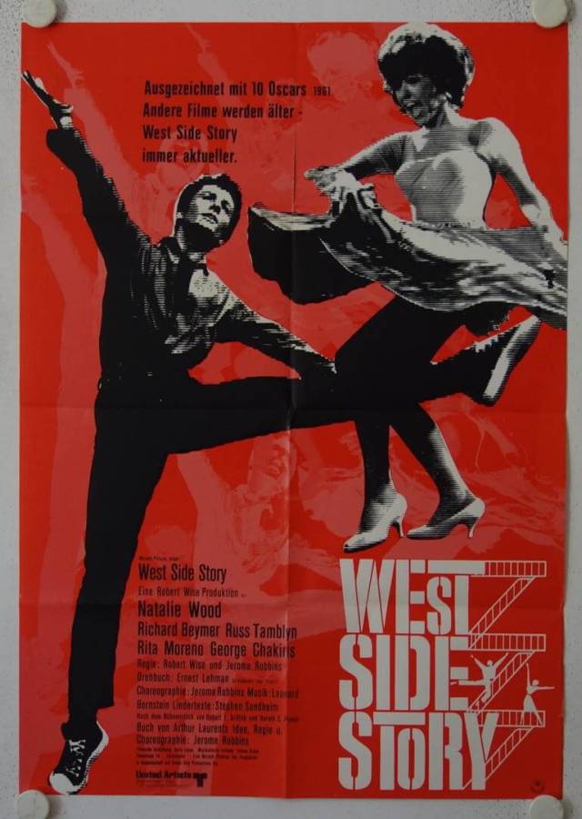West Side Story re-release german movie poster